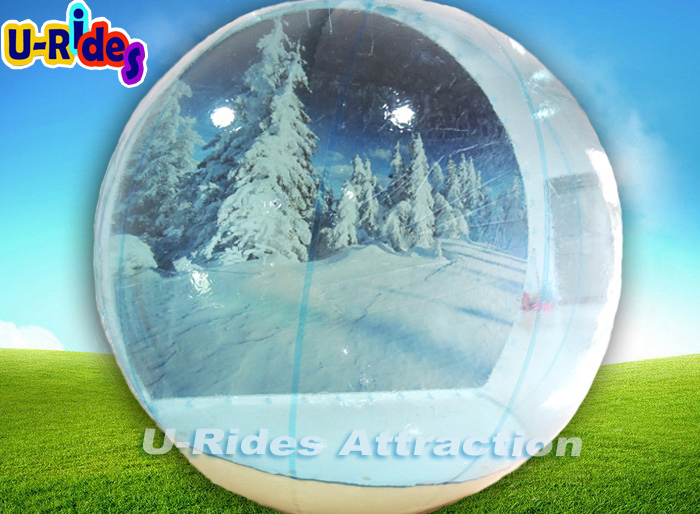 Inflatable Snow Globe Tent for Christmas
