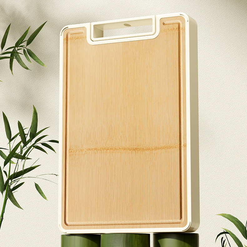 Cutting Board Double-Sided Kitchen Solid Wood Cutting Board Antibacterial and Mildew Resistant