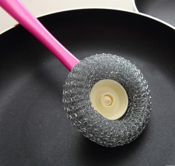 Металлическая губка для посуды из нержавеющей стали