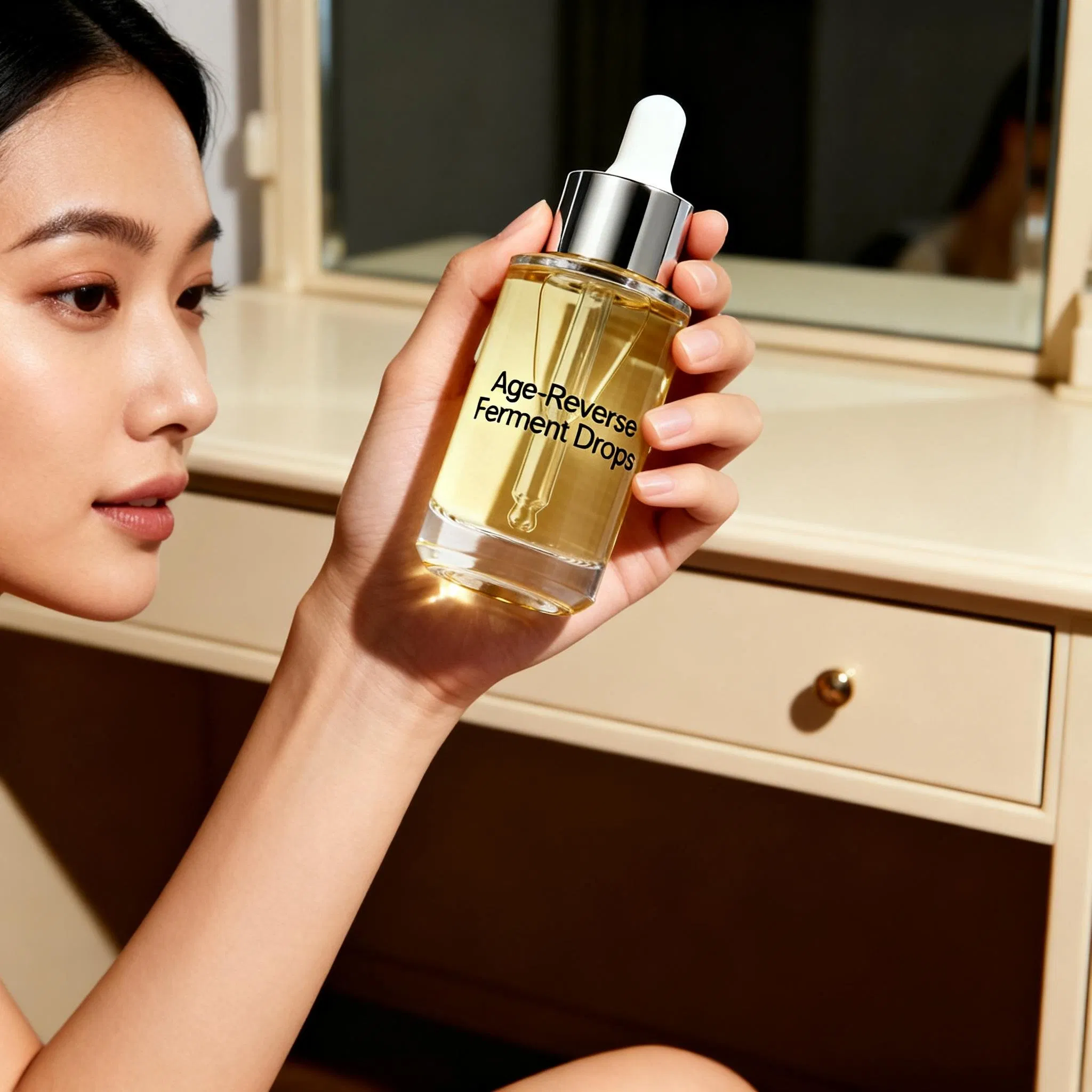 Luxury Nourishing and Microbiome-Balancing Face Toner with Lactobacillus Soybean Ferment Filtrate and Lotus Water for Sensitive Skin Care