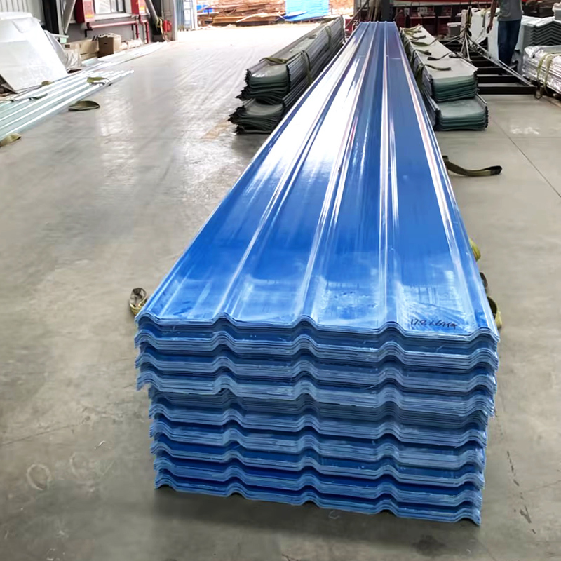 1.5mm 2mm 2.5mm 3mm Wavy Corrugated Opaque Clear Transparent Translucent Fiber Glass Fibreglass Reinforced Plastic FRP GRP FRP Fiberglass Roofing Sheet for Roof