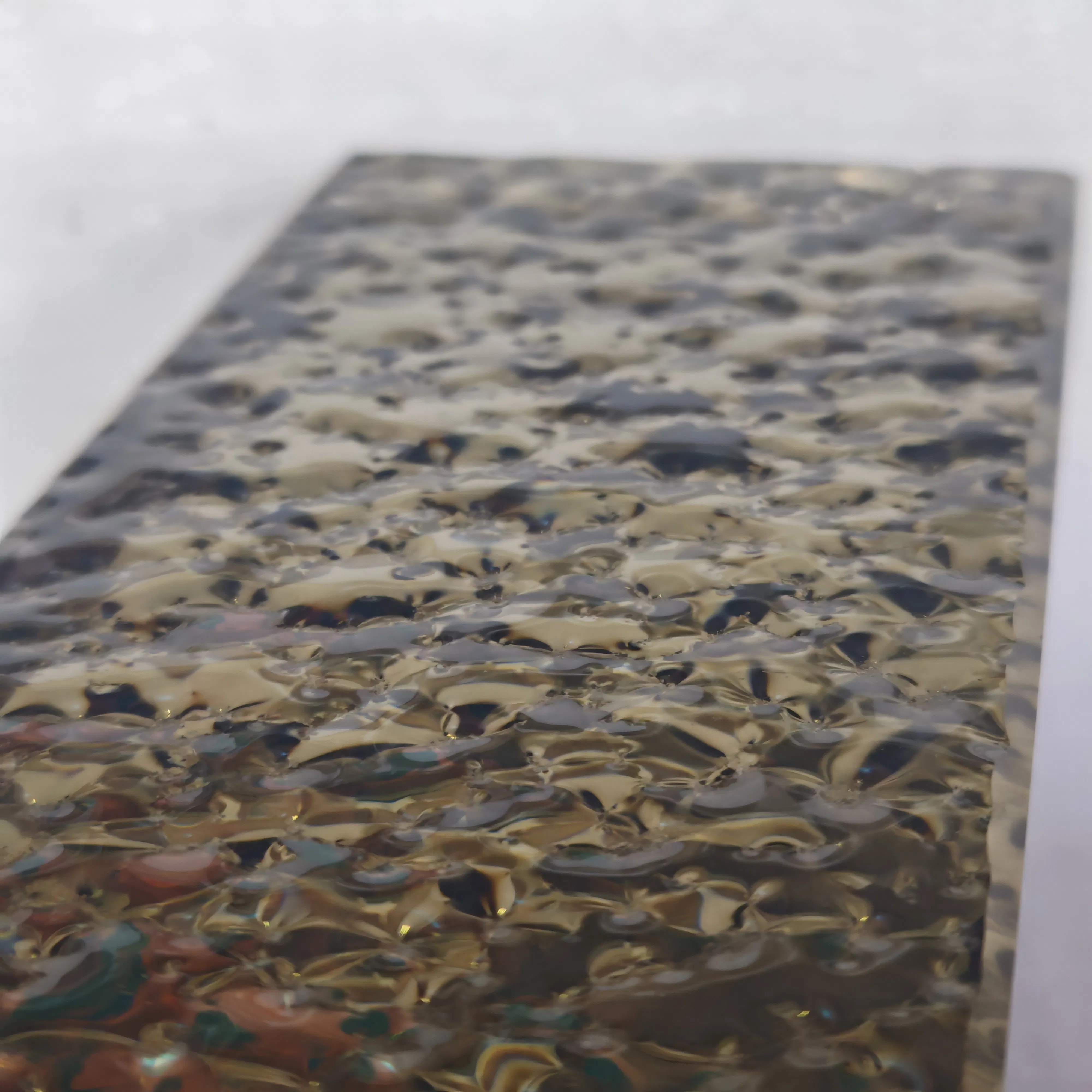 Premium Laminated Glass with Fabric Layers for Interior Decoration