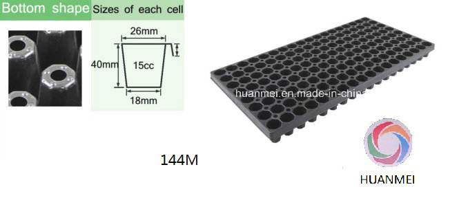 144cells Nursery Propagation Plug Trays Garden Seedling Growing Tray