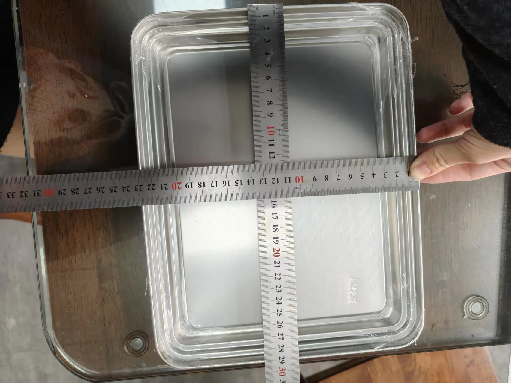 Durable SUS 304 Stainless Steel Dinner Plates