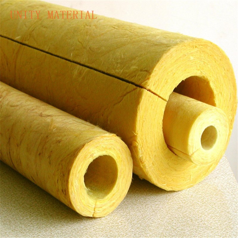 ASTM Steam Thermal Insulation Tube Mineral Rock Wool Pipe for Hot Pipelines