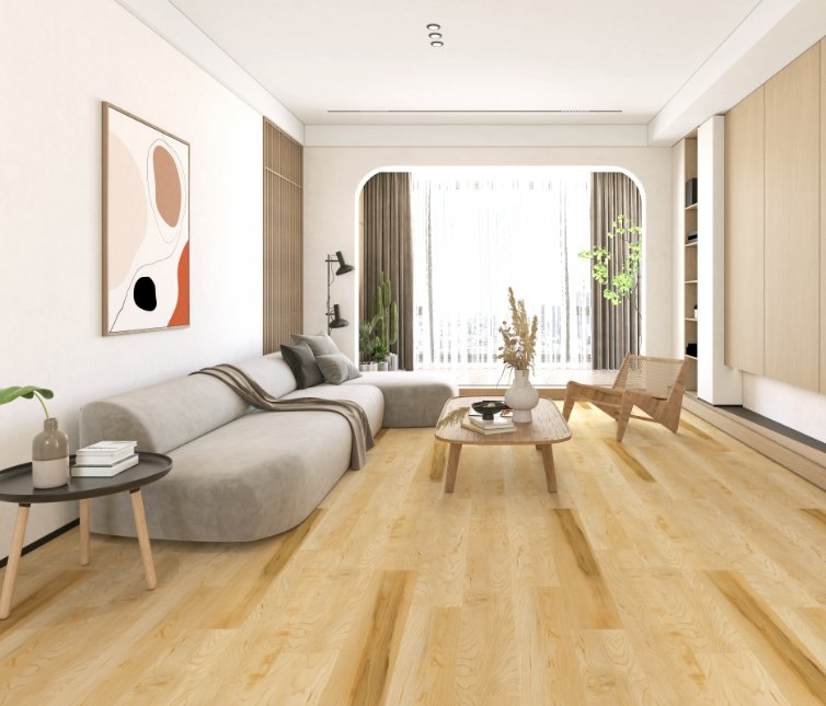 Manufacturer's Wholesale Snap-Fit Spc Stone-Plastic Flooring for Home Waterproofing, Bedroom Renovation Spc Floor Waterproofing, Stone Crystal Flooring