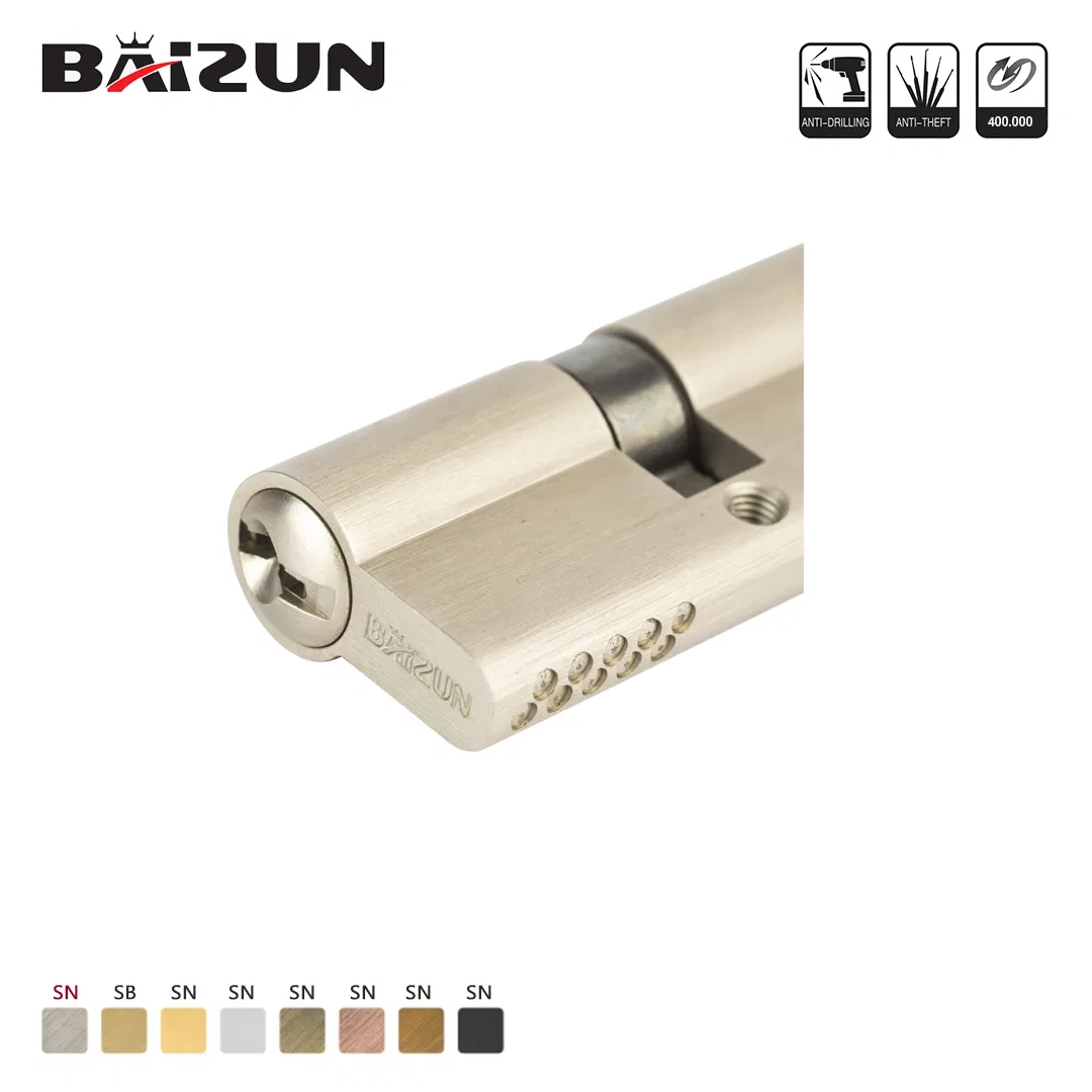 TUV Compliant Security Double Line Pin Cylinder Lock for Door/Window