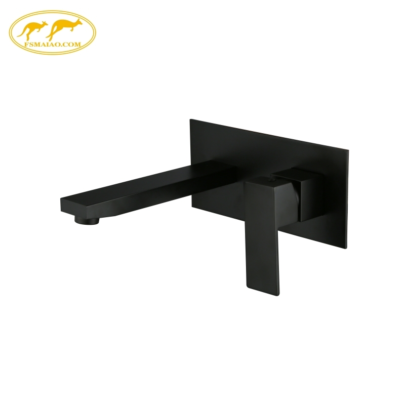 Wels 5-Star Rated Double-Hole Installation 184mm Spout Bath Wall Mixer