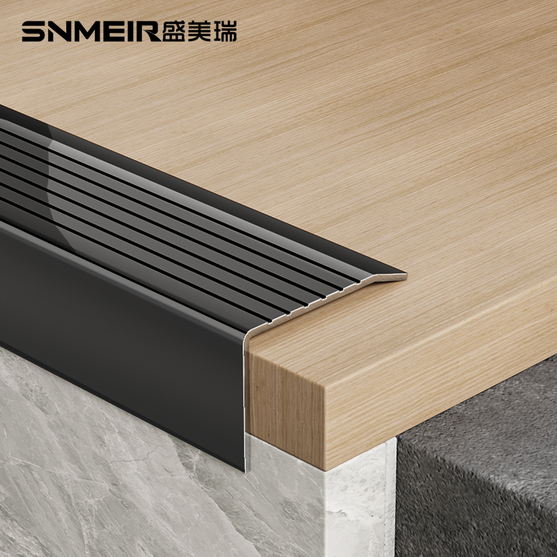 High-Quality Metal Corner Stair Nosing with Custom Tile Trim Lengths