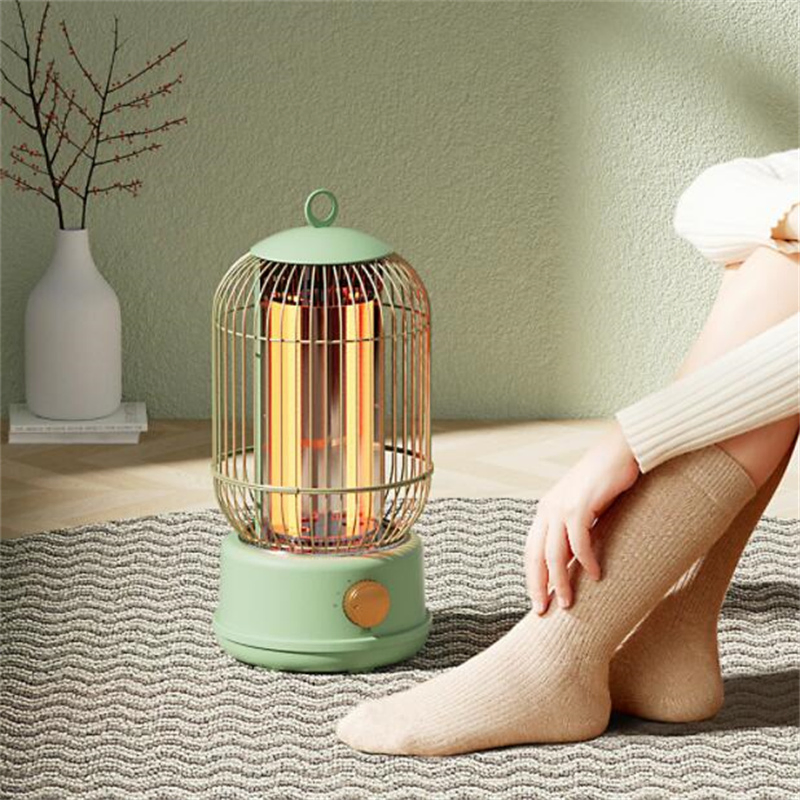 Small Sun Heater Under The Table of Birdcage Oven Household Small Heater Electric