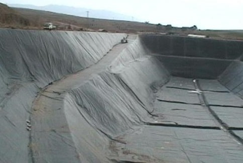 2.5mm Textured HDPE Geomembrane Liner for Landfill & Mining Engineering