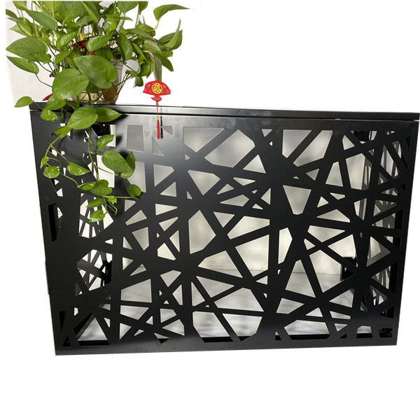 Customized Aluminum Air Conditioner AC Cover Ventilation Protective Radiator Cover
