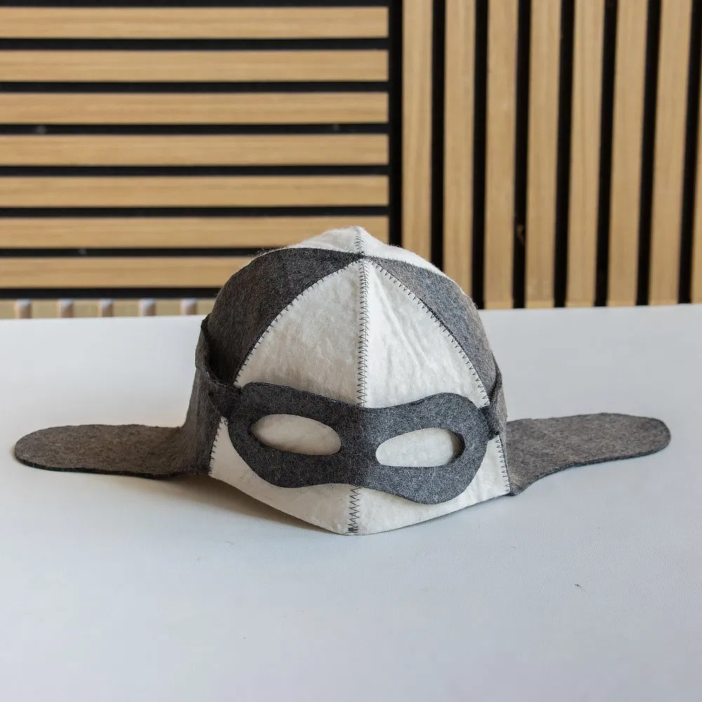 Hot-Selling Model Original Wool 2mm Thickness Thick Heavy Felt Sauna Hat Direct From Factory