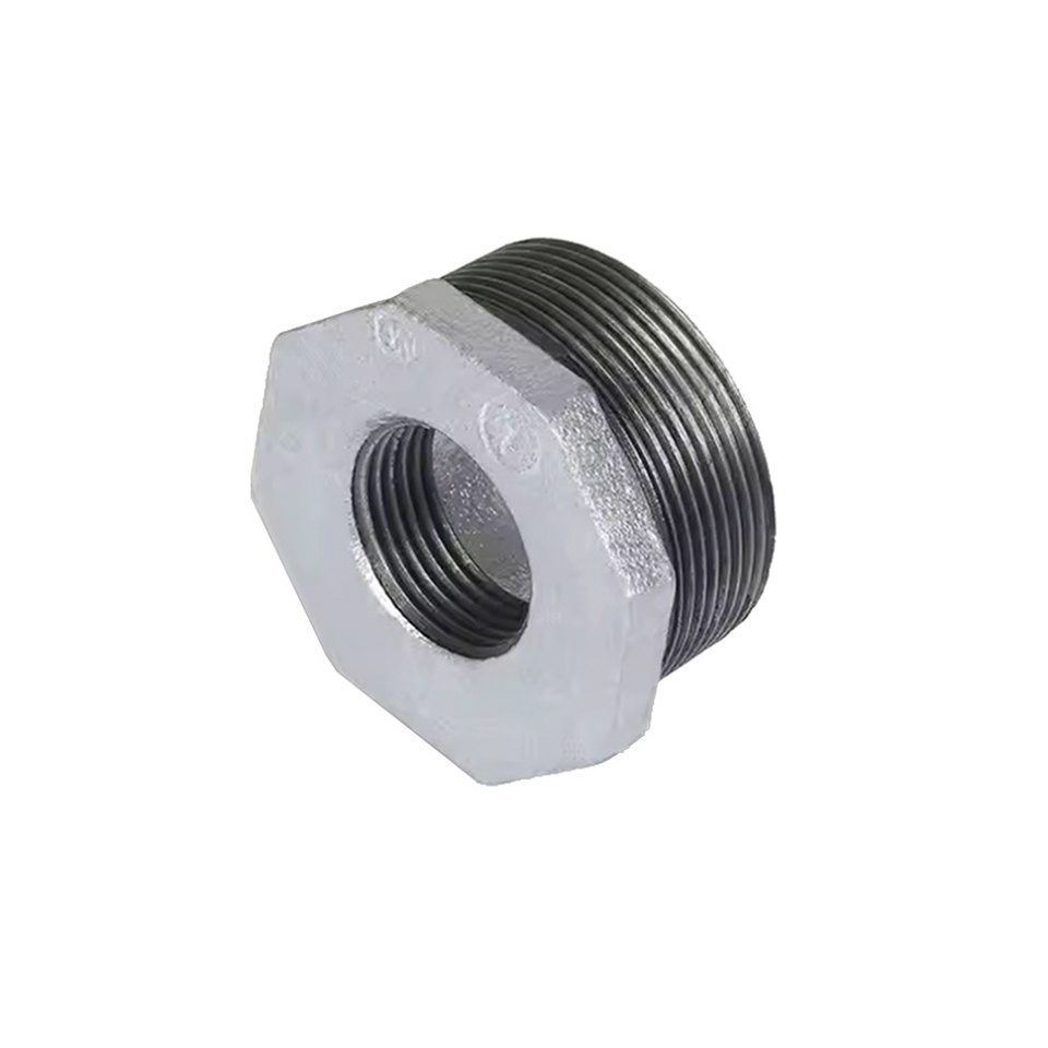 Hot Sell Malleable Iron Pipe Fittings 1'' Bushing