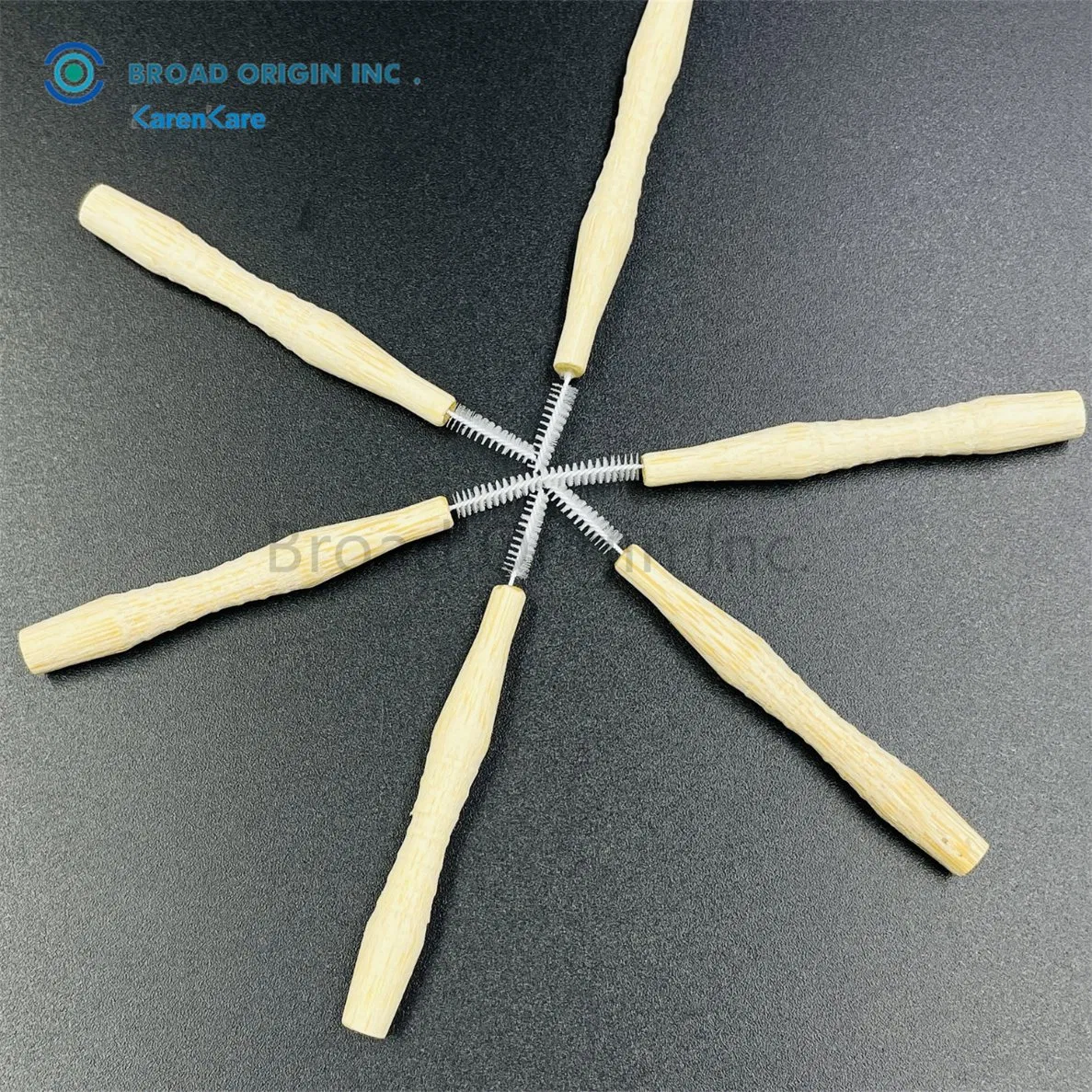 Eco Friendly Biodegradable Bamboo Tooth Pick Biodegradable Bamboo Interdental Tooth Brush (Style 2)