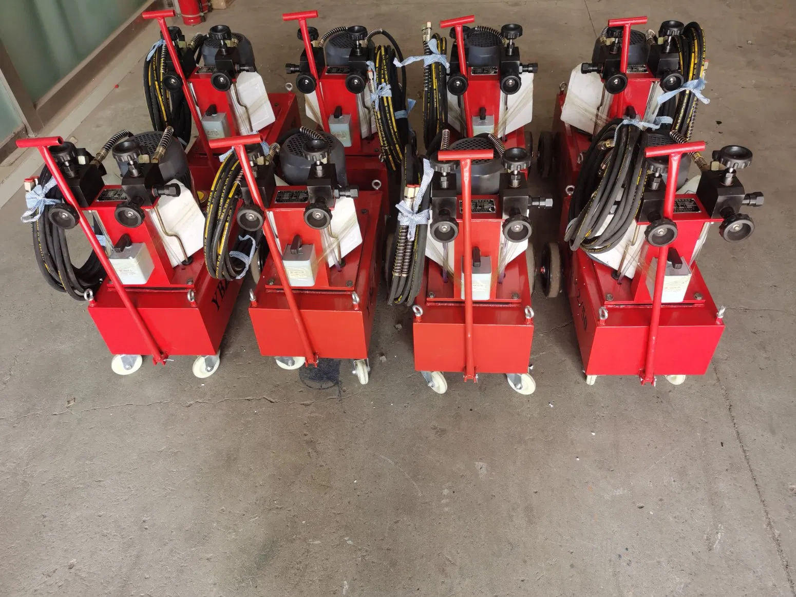 27ton China Hydraulic Pre-Tensioning Jack for 12.7mm PC Strand