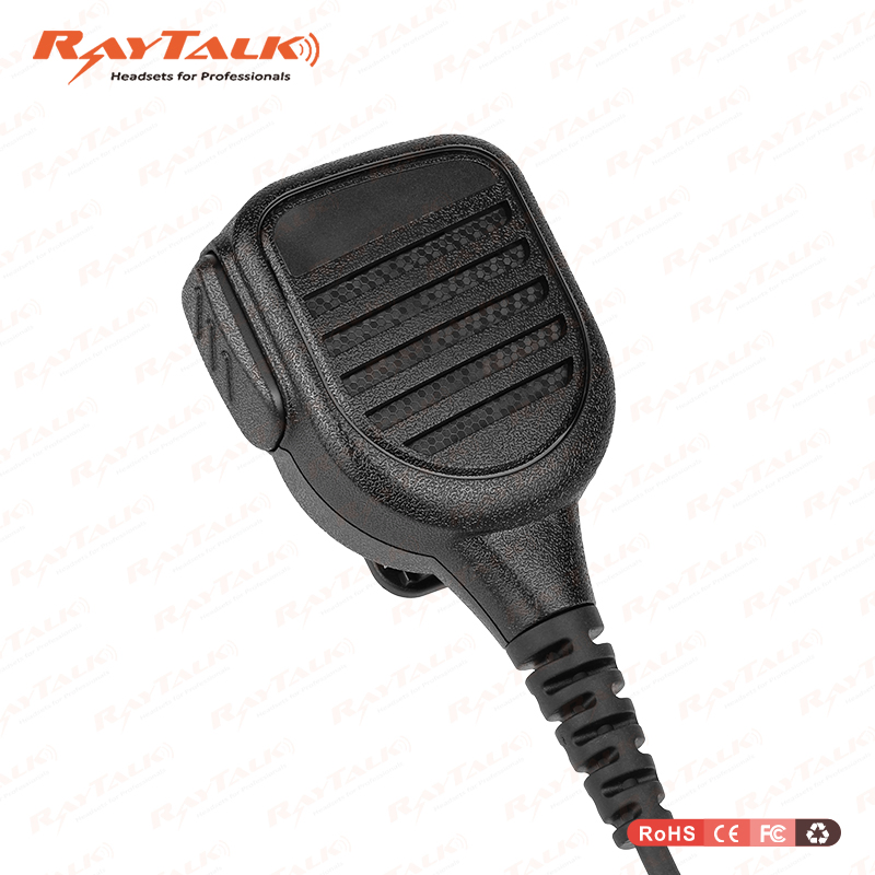 Portable Remote Speaker Microphone for Walkie Talkie & Handheld Radios