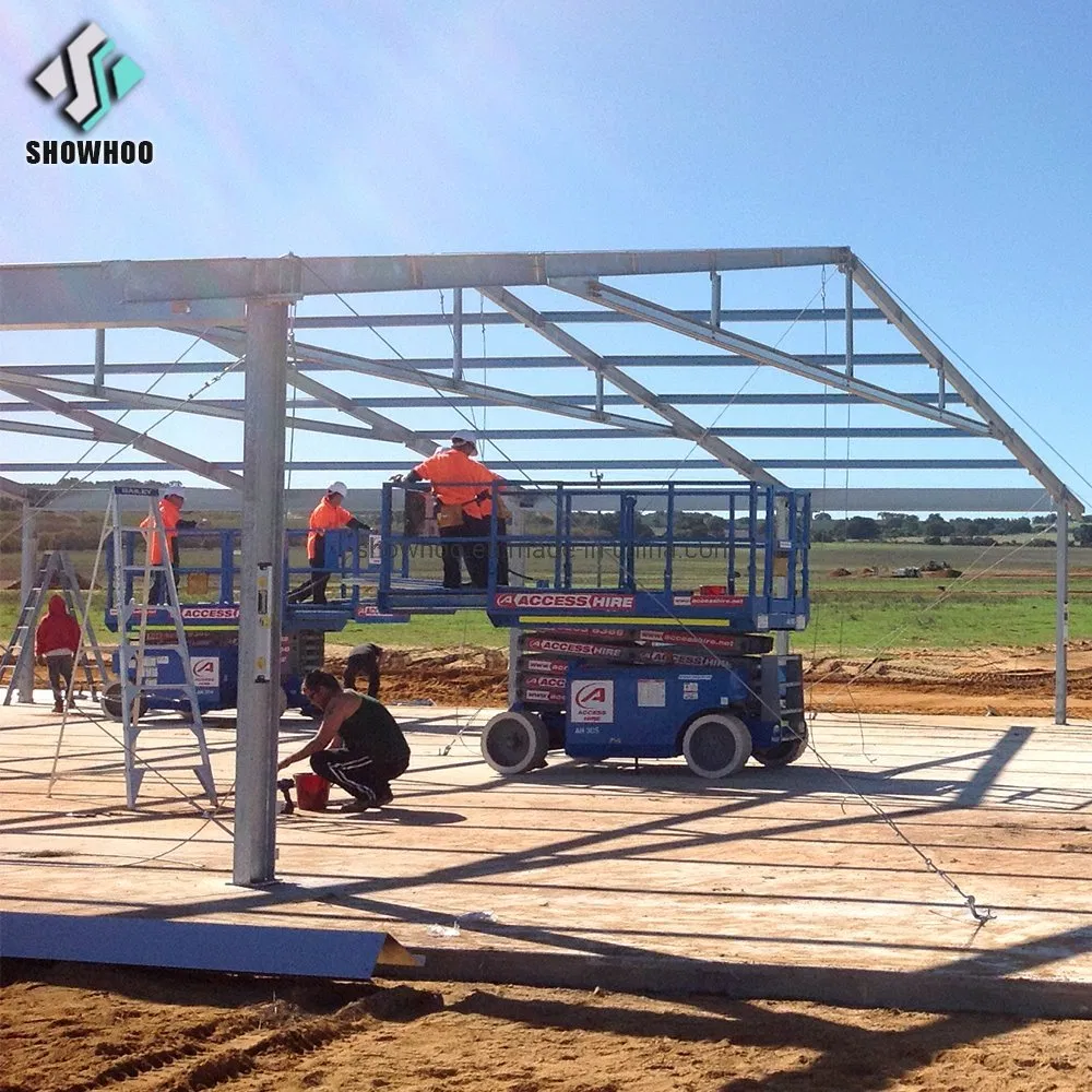 Light Weight Light Weight Steel H Beam Modern Design Office Building Light Steel Prefab Warehouse for Self Storage