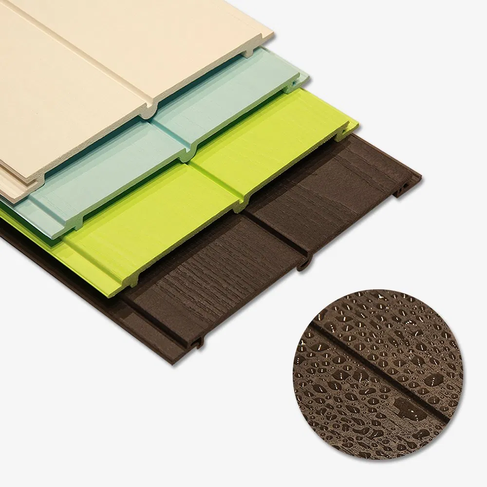 Wooden PVC Panel Modern Technology No Toxic 100% Environmental Friendly