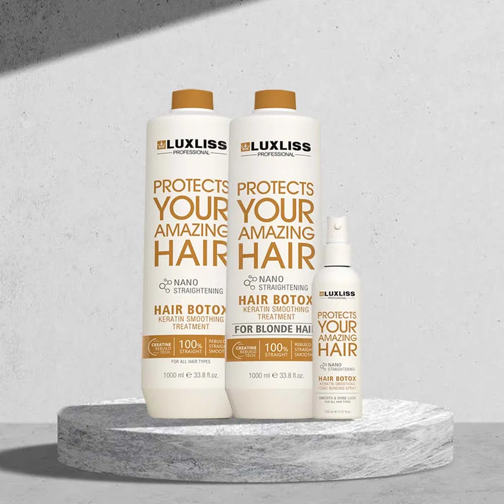 Luxliss Professional Keratin Smoothing Treatment Formaldehyde Free Hair Treatment 1L for Hair