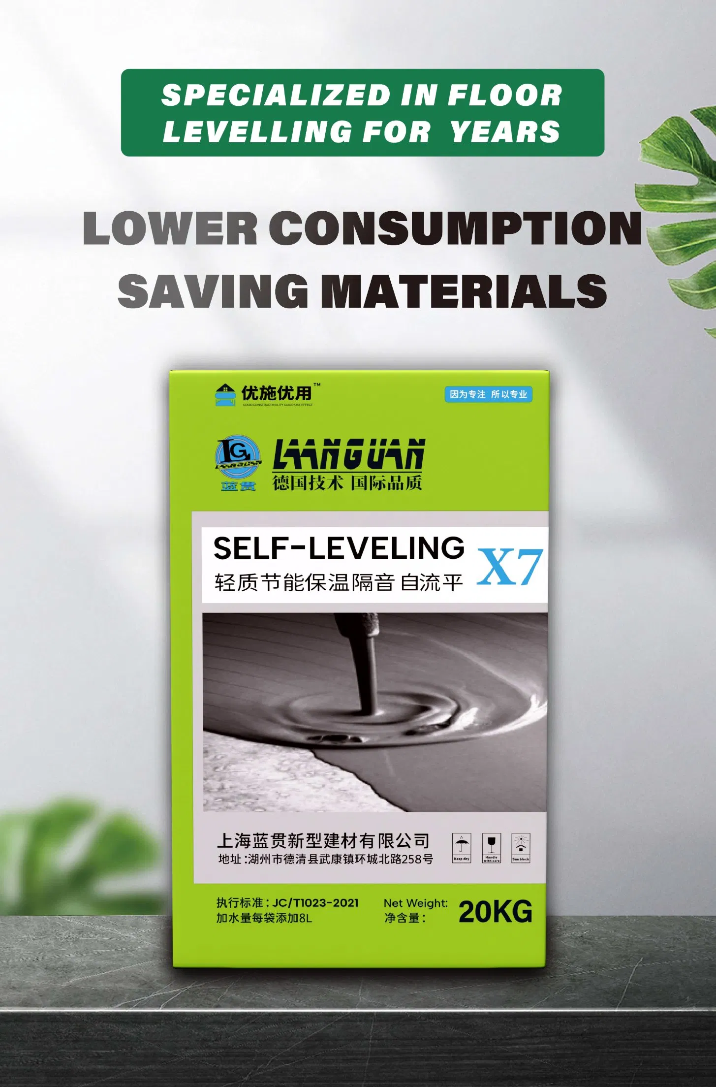 High Ductility Levelling Compound for The Installation of Flooring