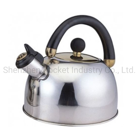Свистковый чайник из нержавеющей стали для плиты