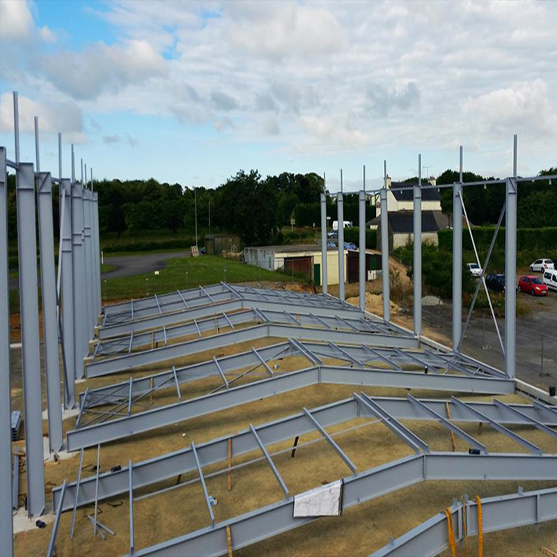 Light Steel Space Frame Warehouse Metal Structure Layout Workshop for Furniture Factory