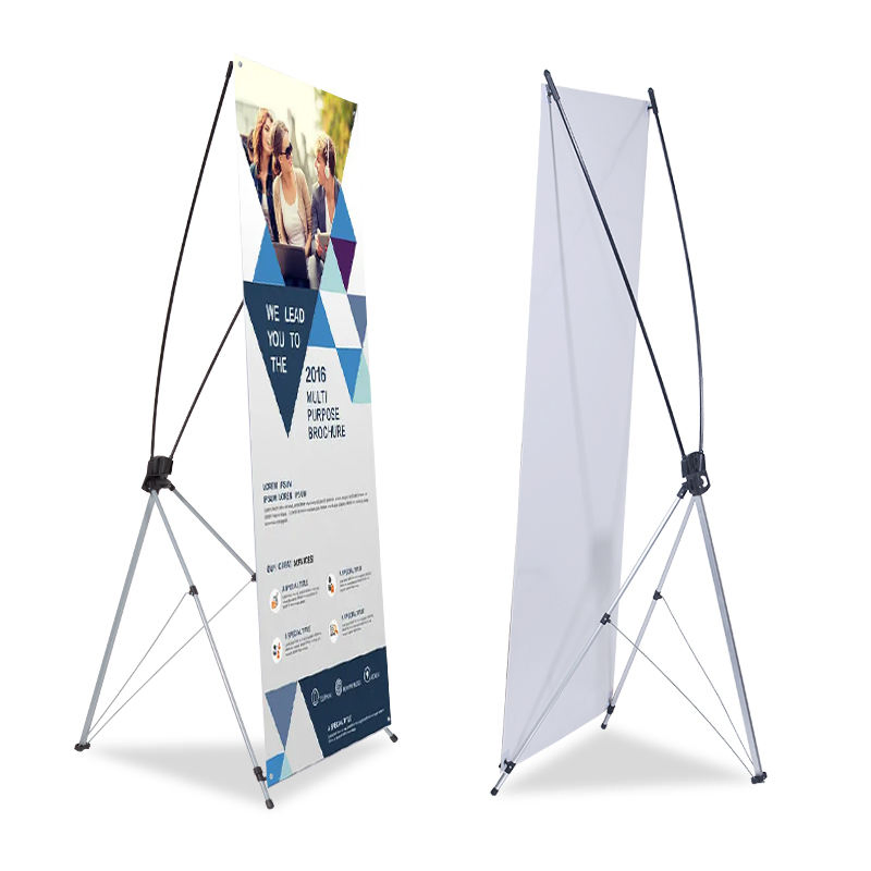 Outdoor X Banner Stand X Banner Stand Standing Banner Customised