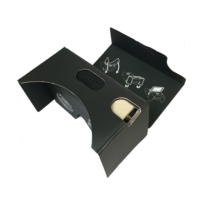 Stored in Sleeve Vr Viewer Cardboard Vr 3D Video Glasses Promotional Items with Logo Custom Cardboard Vr Google 2.0
