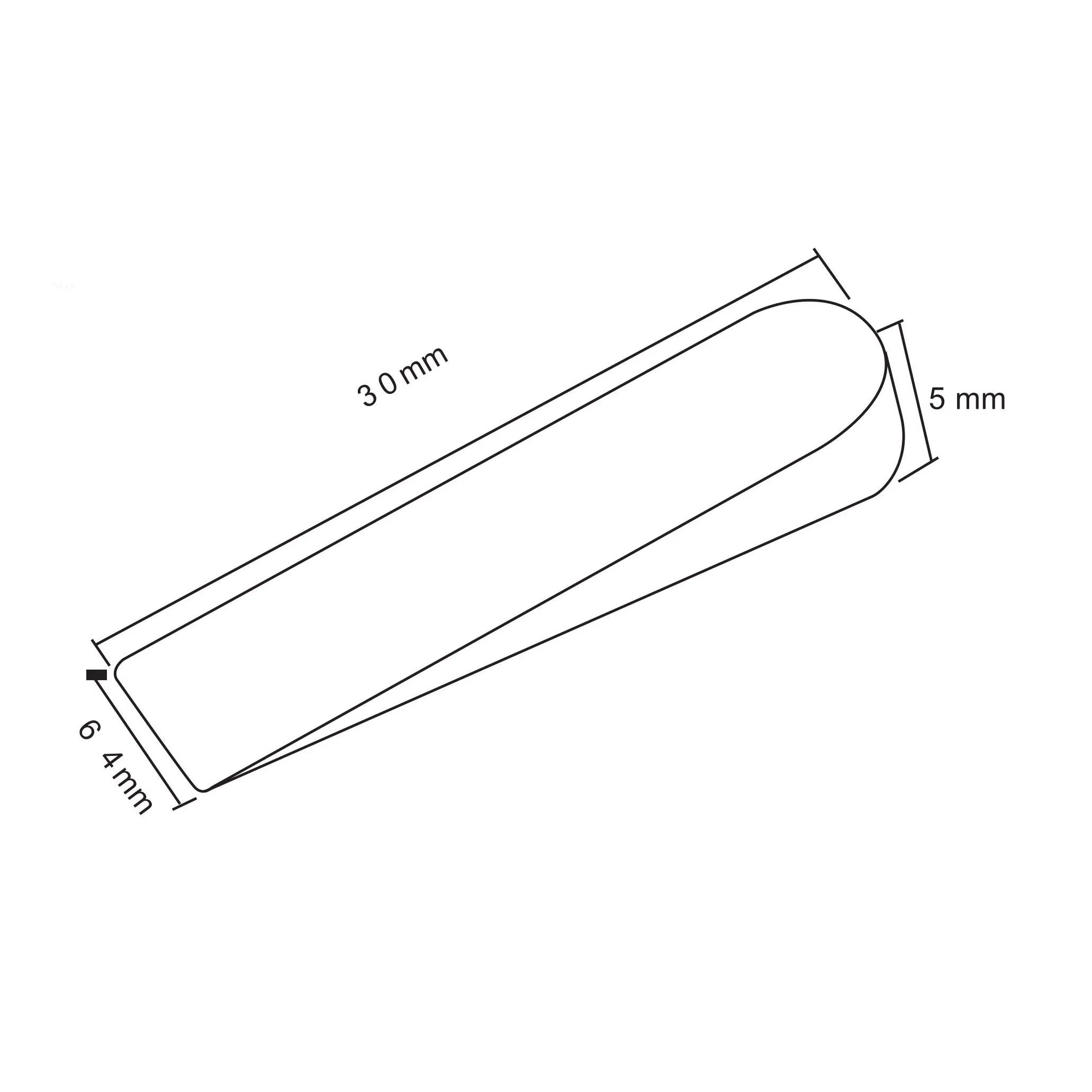 5mm Tile Spacer Tile Leveling System Clips PP Material