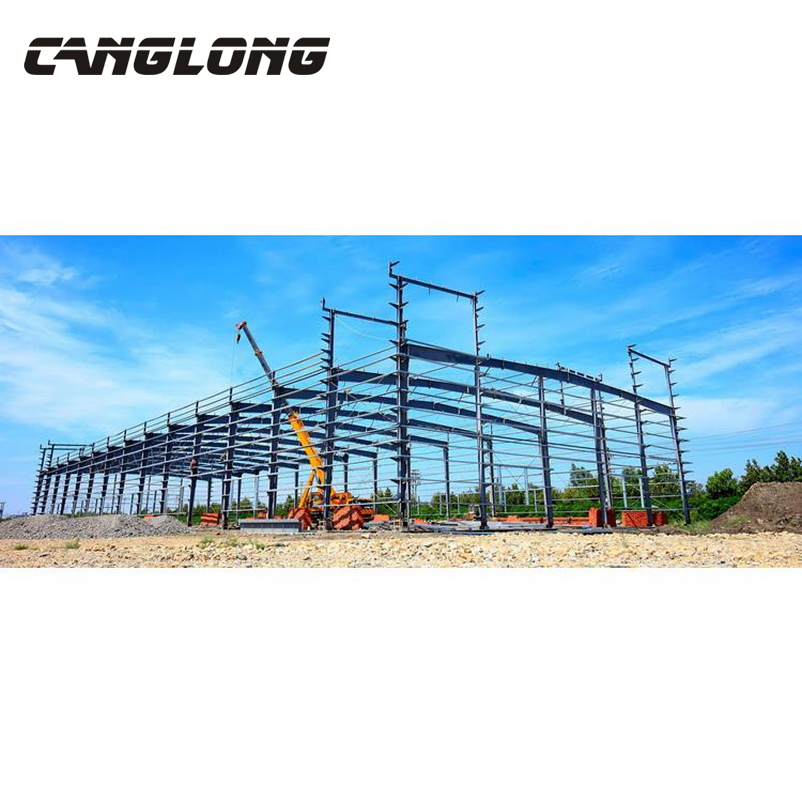 Prefabricated Warehouse Steel Structure Shed Steel Warehouse Building in Angola