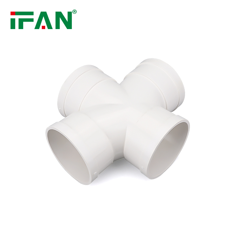 Ifan High Quality UPVC Pipe Fittings 110mm UPVC Drainage Fittings GB PVC Pipe Fittings