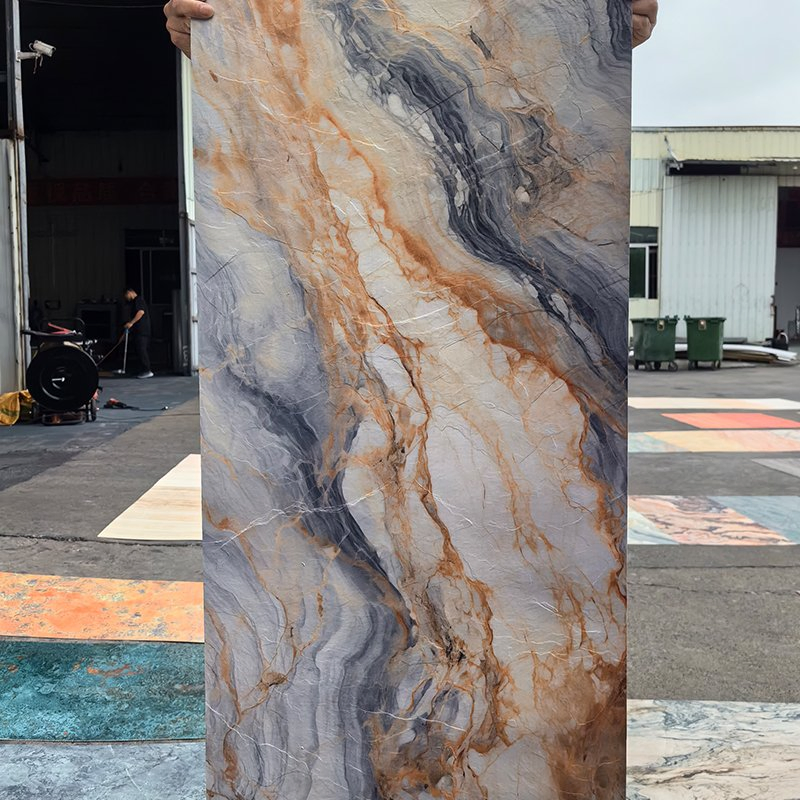 Flexible Ceramic Tiles Outdoor Wall Decoration Travertine Foshan Bending Soft Stone