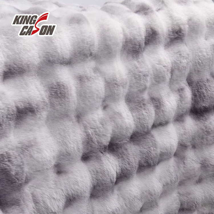 Ткань искусственный мех Bubble, теплая, для постельного белья