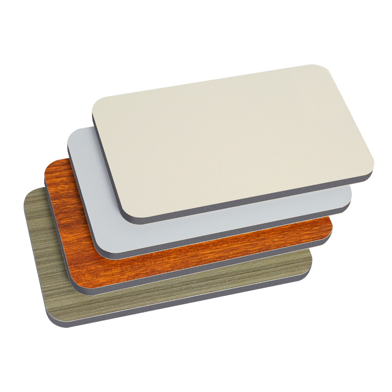 Carbon Crystal Paint-Free Board Wood Veneer Integrated Wall Panel