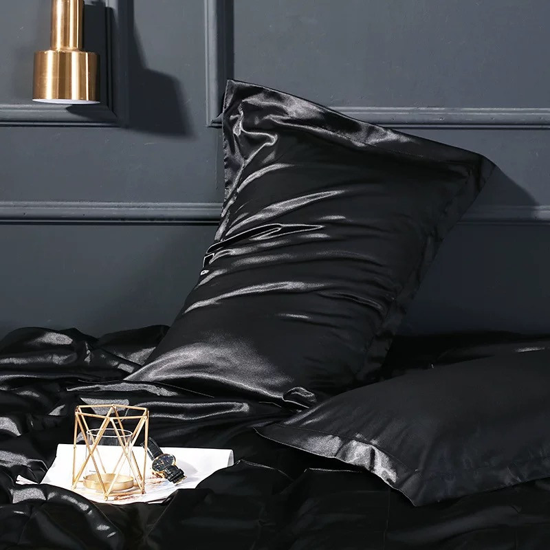 Royal Satin Silk Pillowcase Manufacture Pillow Cover for Hair Protection