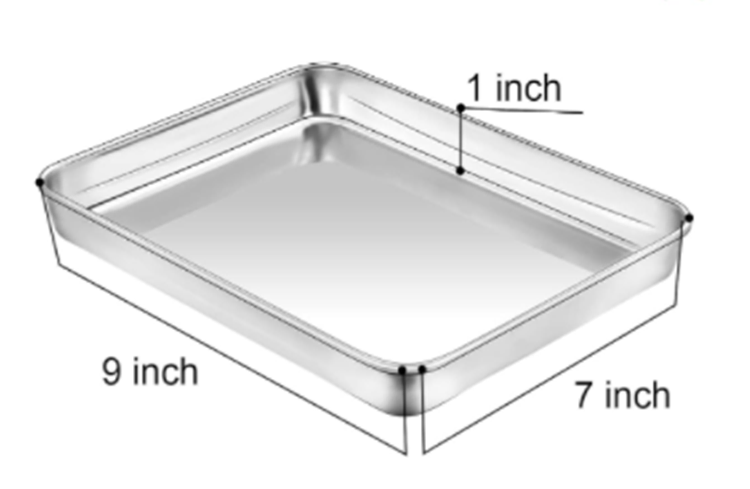 Stainless Steel Chef Cookie Toaster Baking Sheets Pan Tray for Oven Baking