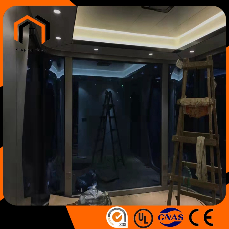 Balcony Villa Container Hotel Steel Structure Glamping Modular Tiny Space Capsule House