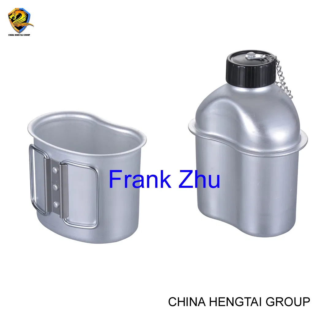 Outdoor Tableware-Camping Cutlery-Aluminum Mess Tin-Stainless Steel Mess Kit-Tactical Canteen