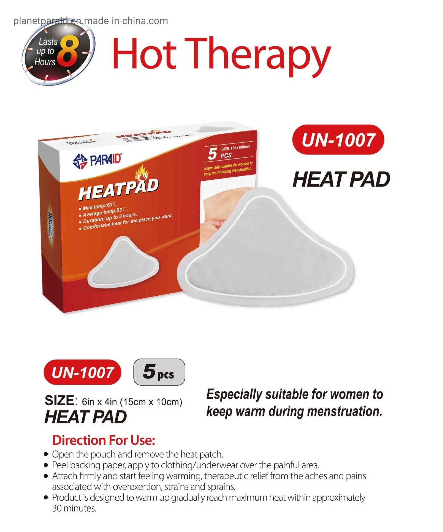 Heat Pad Warm Patch for Abdomen Neck Back Hand Warm Heat Intelliheat Multi Purpose Heatpad