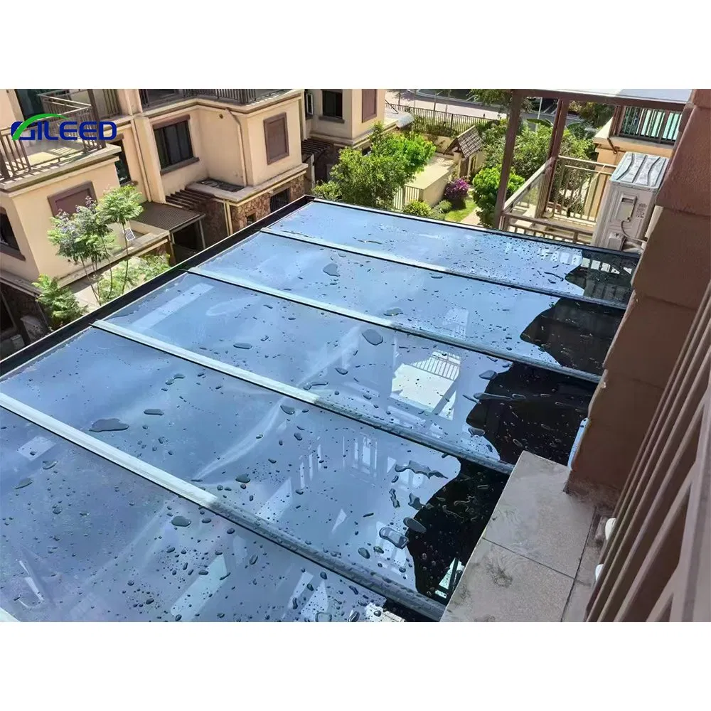 Outdoor Good Quality Large Aluminum Column Type Sunshade Sheltering Canopy