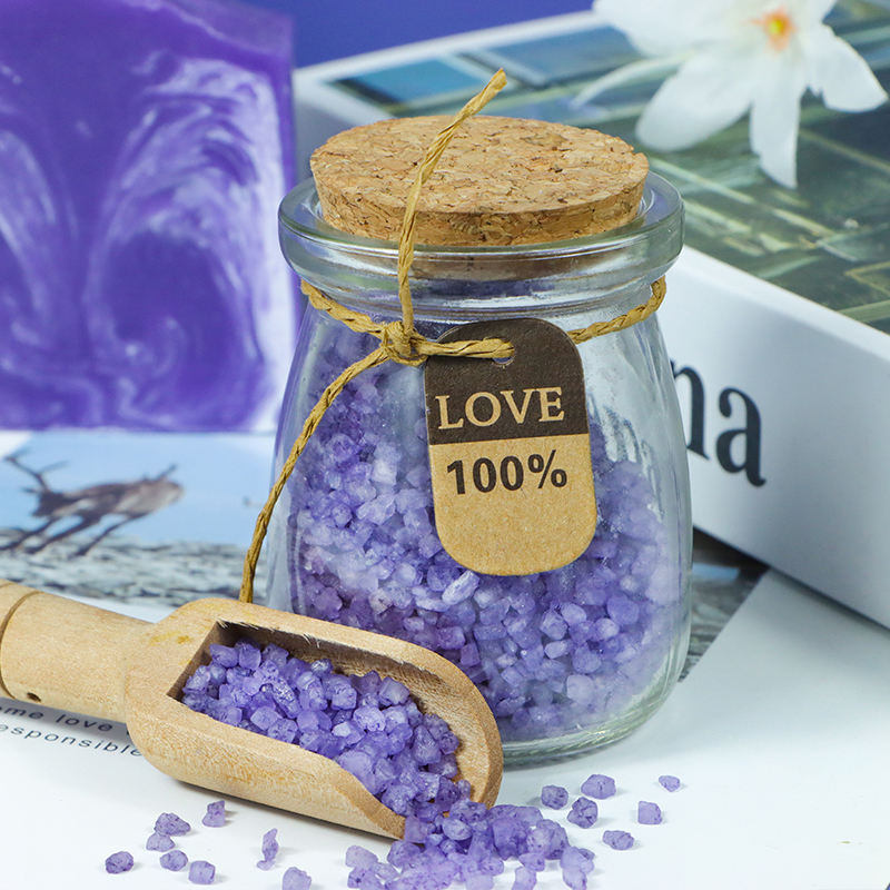 Natural Organic Self Care Gifts for Women Scented Candle Handmade Soap Bath Salt Bath Bomb Relaxing SPA Gifts