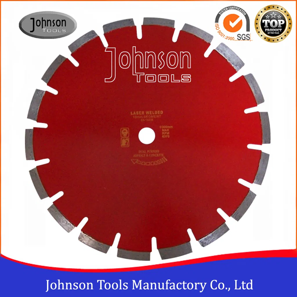350mm Laser Welded Diamond Saw Blade Asphalt and Concrete Road Cutting Tools
