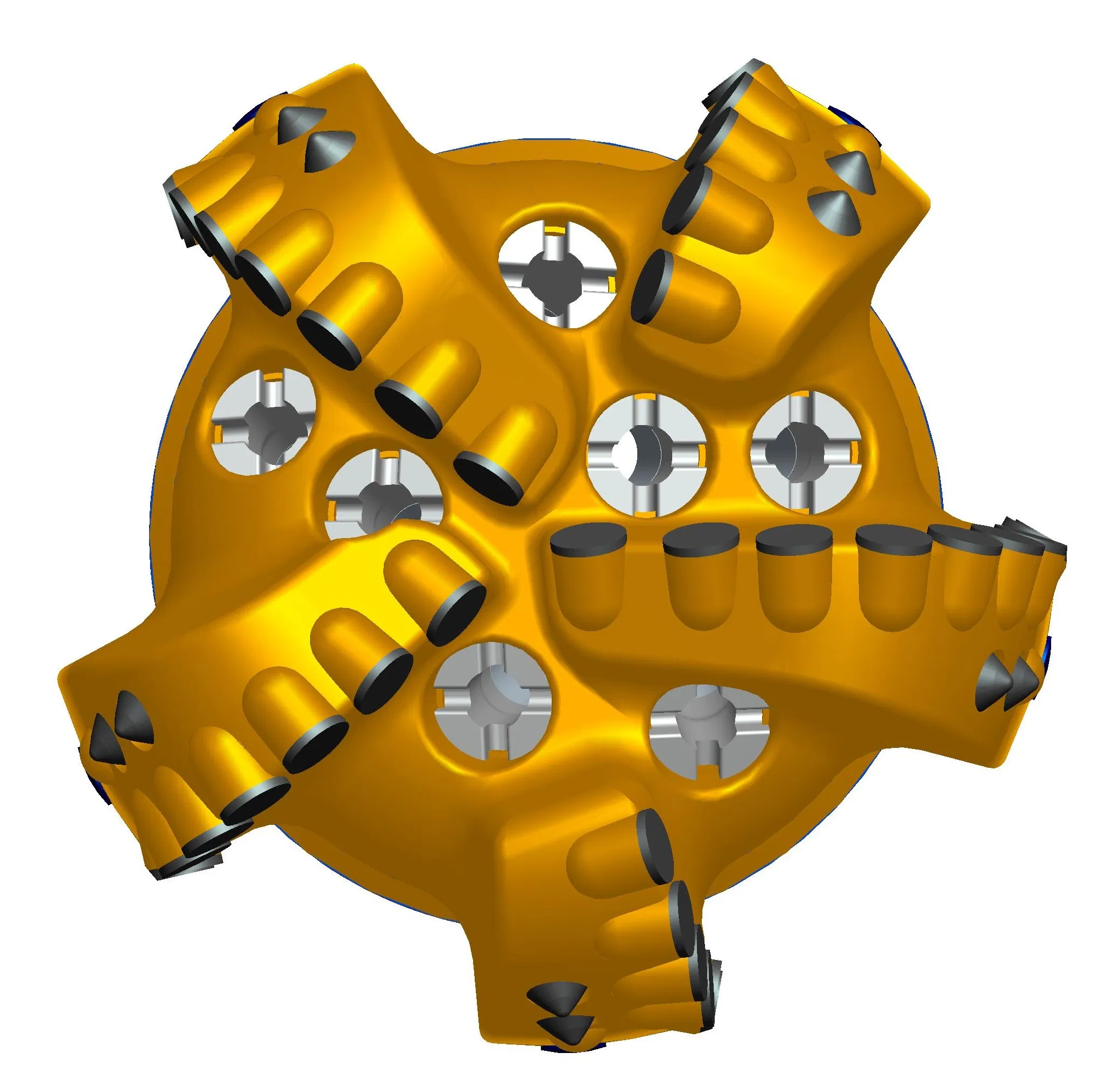 High-Efficiency Wear-Resistant PDC Steel Body Bit for Oil & Gas Drilling