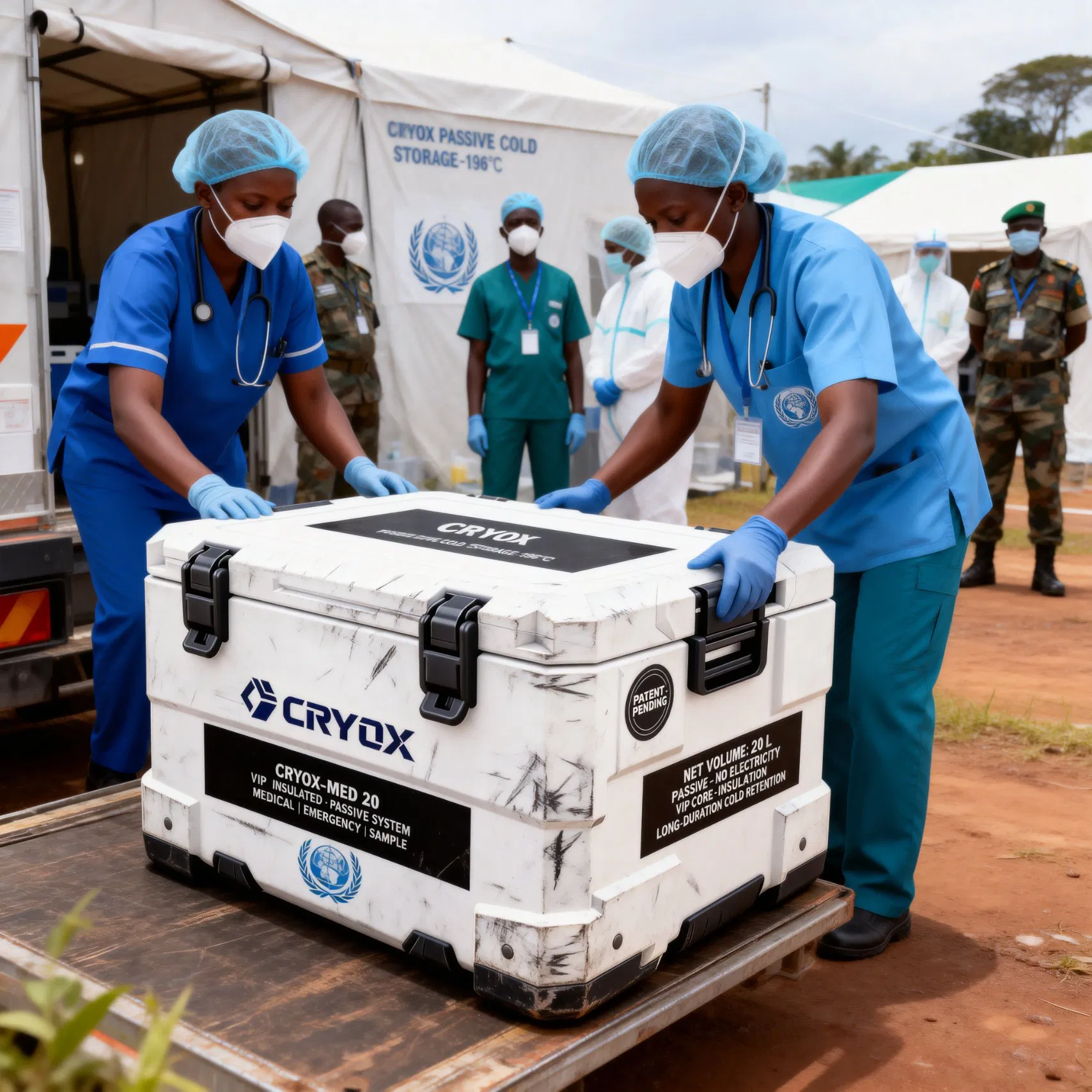 Passive Cold Storage Box for Field Operations