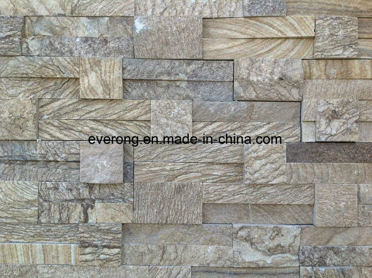 Cheap Natural Stacked Black Strip Cultured Slate for Wall Cladding Veneer