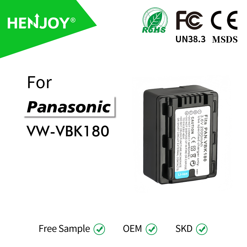 Аккумулятор VBK180 для видеокамер Panasonic