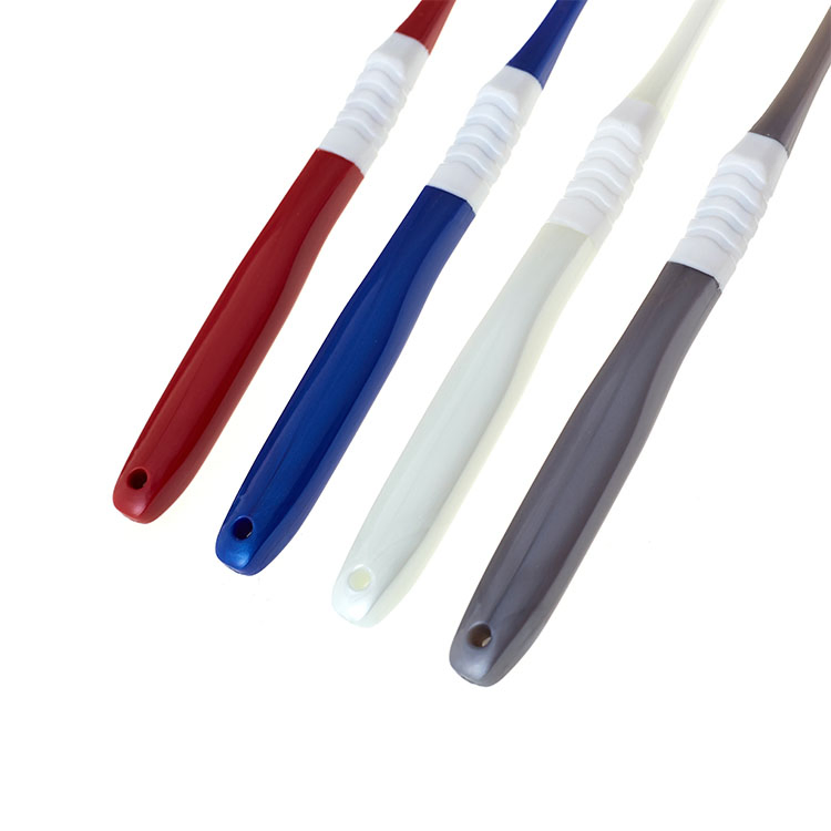 Acrylic Multicolored Design Toothbrush for Adults with Modern Aesthetic Design