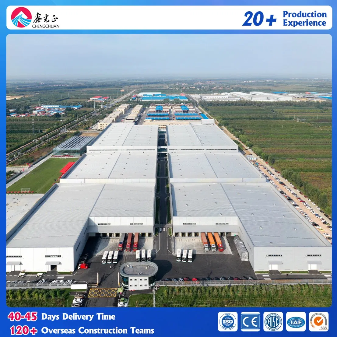 Resistant Coastal Clear Span Logistics Centers Warehouse Kits Workshop Light Heavy Steel Structure with Mezzanine Floor Industrial Storage Solutions