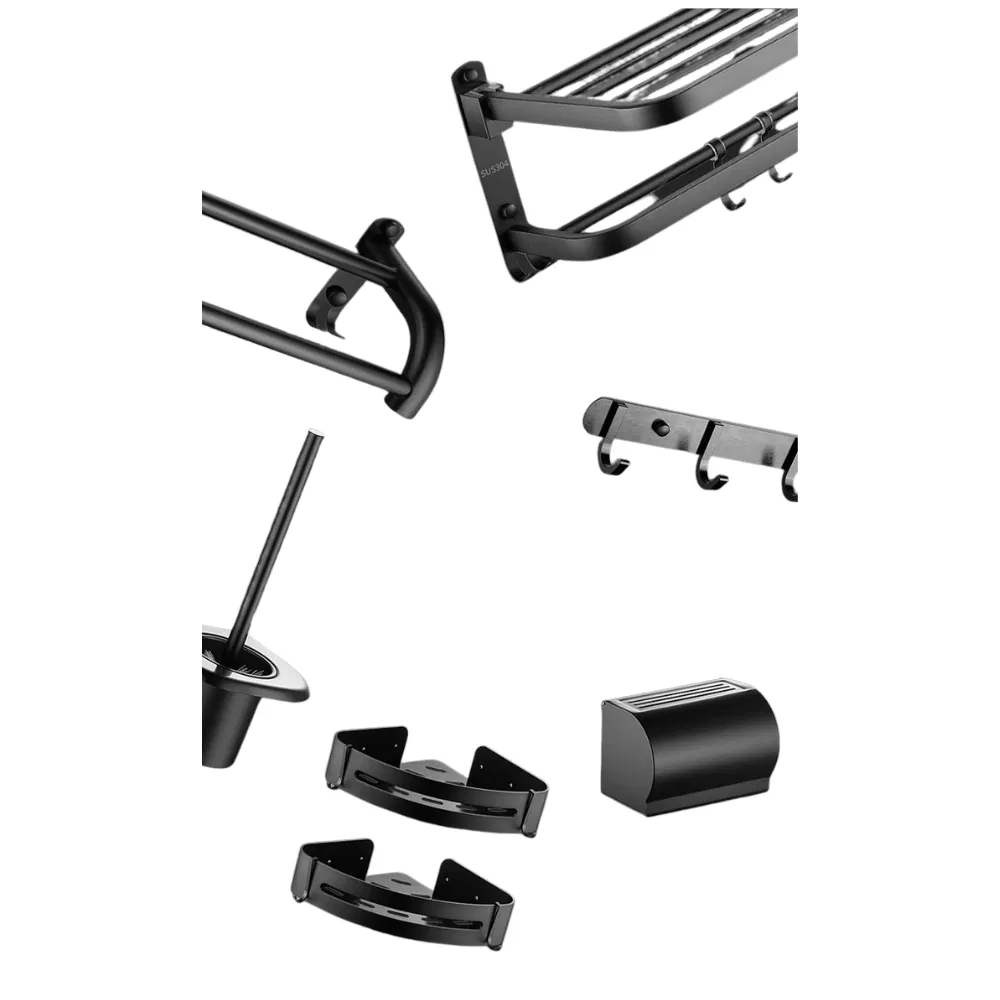 Stainless Steel Bathroom Shelf Bathroom Rack Corner Shelf Bl23224